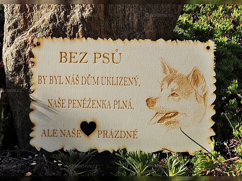 Akita Inu 200 x 125 mm - ZV20/48