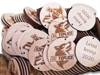 Medaile 65 mm - motiv na přání