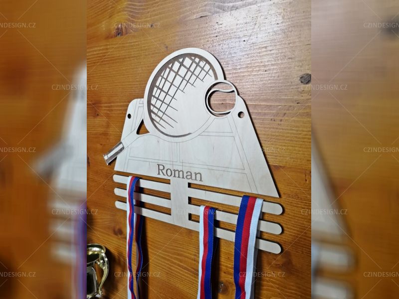 Věšák na medaile-  tenis - SP12