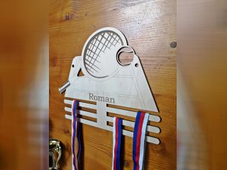 Věšák na medaile-  tenis - SP12