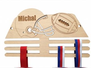 Věšák na medaile- ragby - SP13