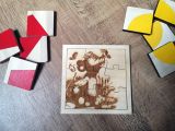 Dřevěné puzzle - lvíček -  DID11