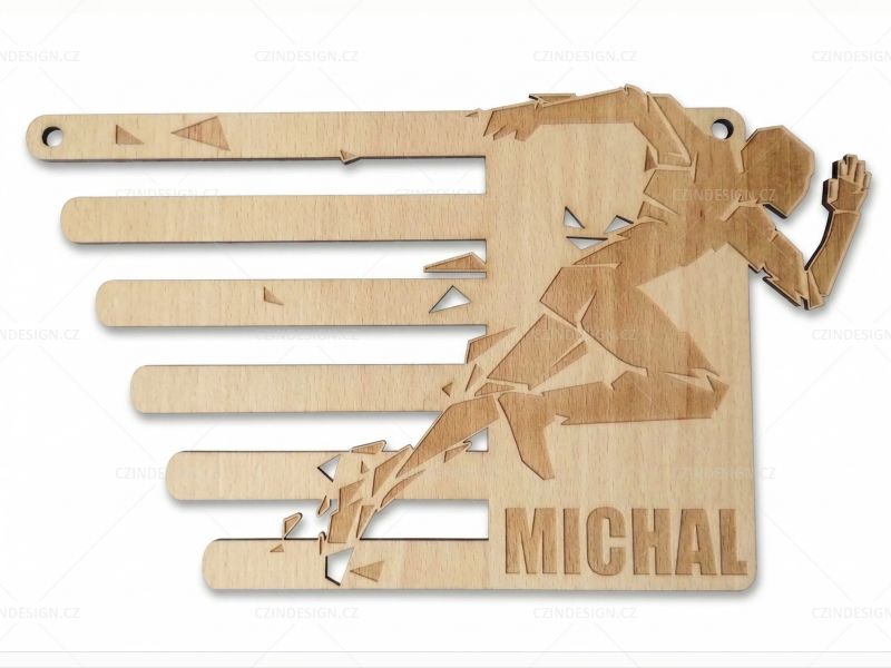 Medailovník - běžec 285 x 170 mm - SP20