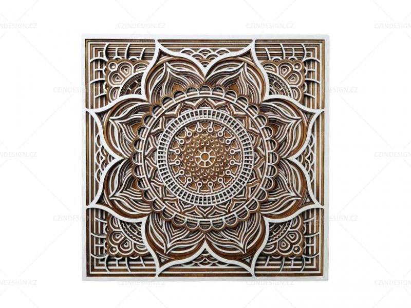3D mandala, 12 vrstvá 850 mm - 3M13