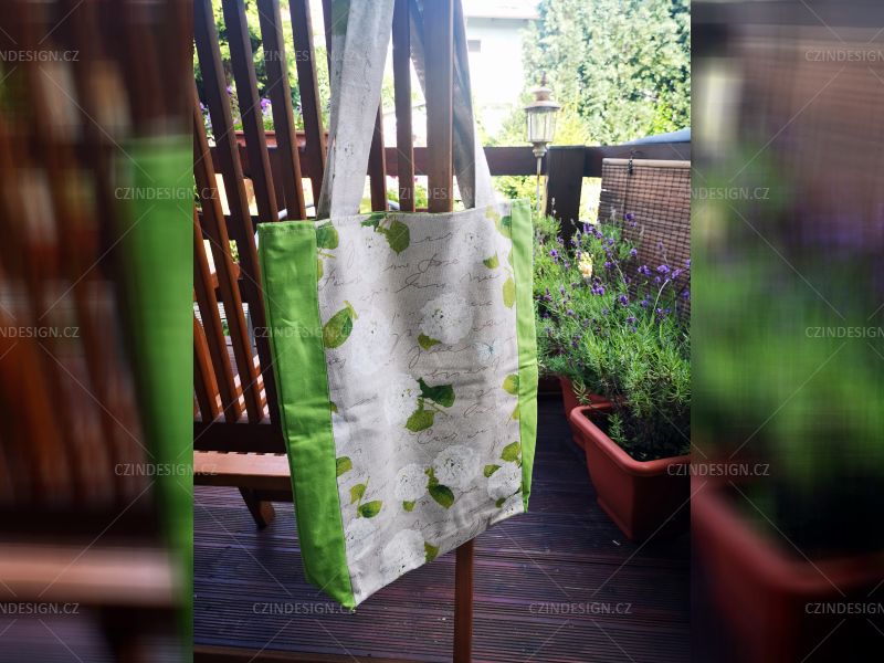 Oboustranná plátěná taška 400 x 400 - TAS04