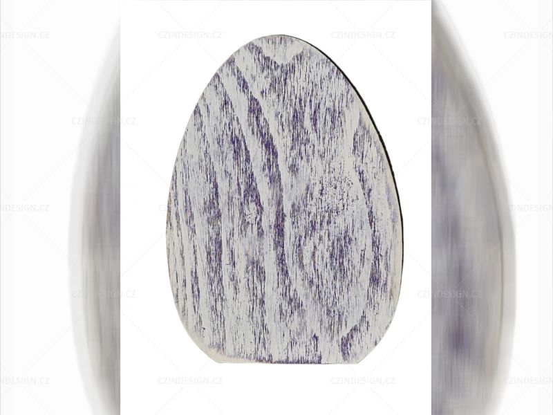 Vajíčko masiv fialové - VE116