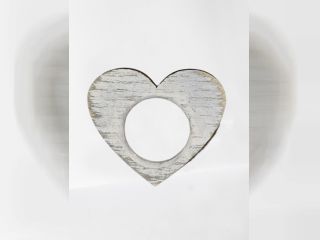 Kroužek na ubrousky, srdce - VE123