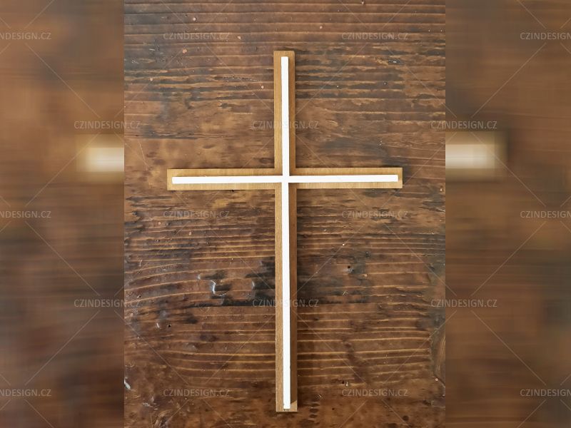 Kříž dvouvrstvý 155 x 100 mm - DUS24