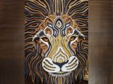 3D mandala -   lev 280 x 260 mm, 15 vrstvá -  3M25