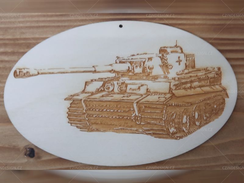 Cedulka - Tank - 250 mm - N14