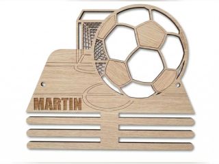 Věšák na medaile - fotbal - SP10
