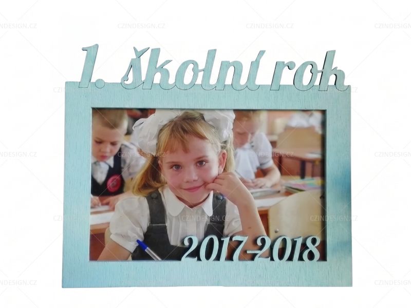 Dětský rámeček na fotky - 1. školní rok