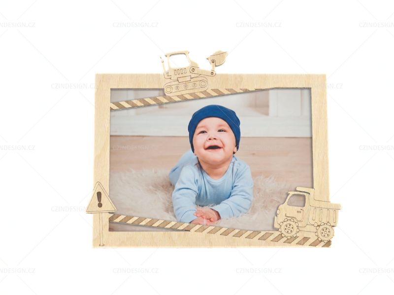 Fotorámeček - pro malé bagristy