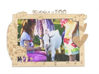 Dětský fotorámeček - památka na návštěvu ZOO