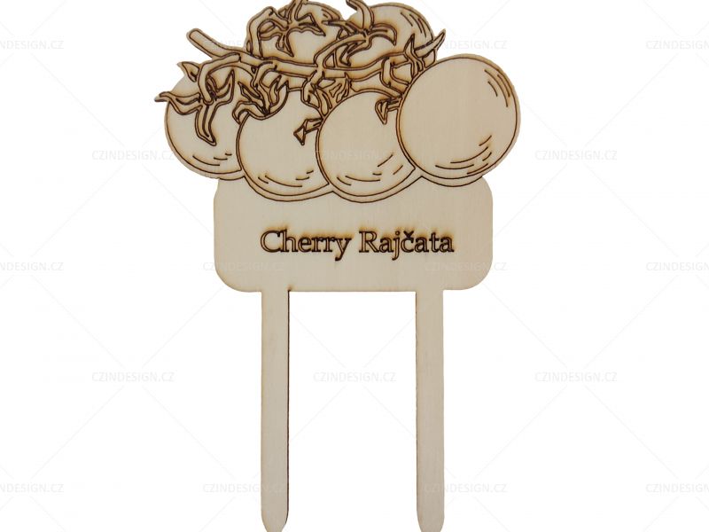 Zápich cherry rajčata 100 x 160 mm