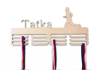 Držák na medaile 500 mm - Běžec - SP01