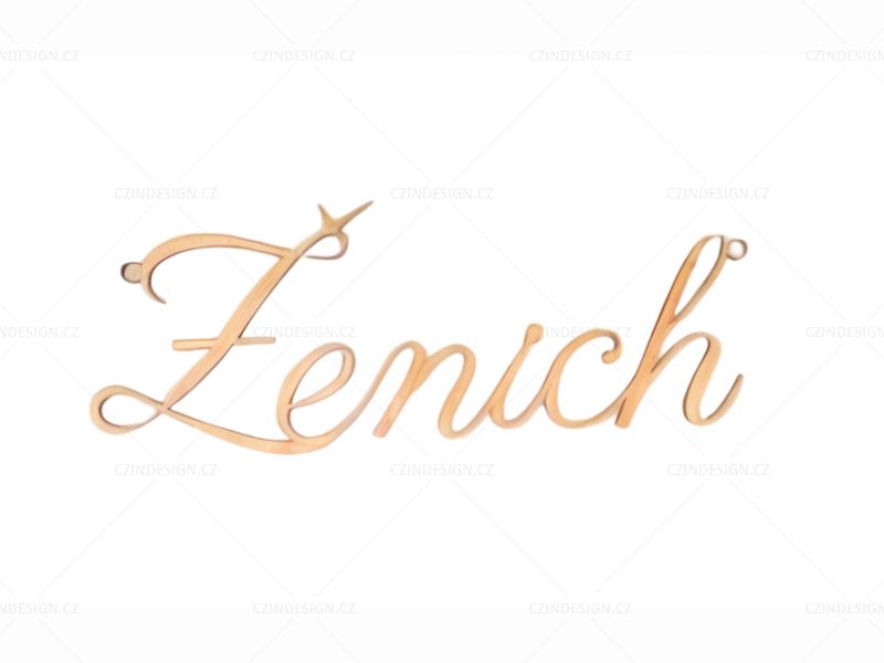 Nápis na zavěšení - Ženich- LA39
