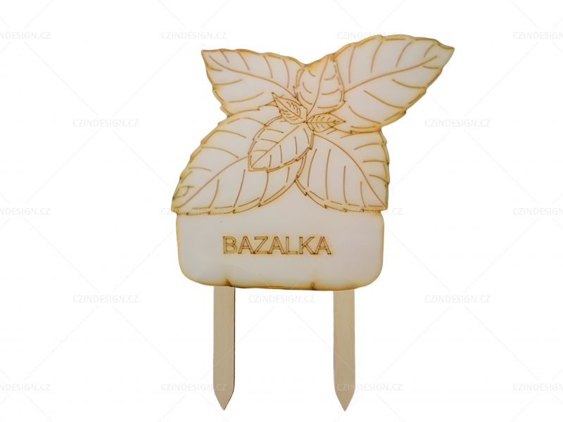 Zápich Bazalka 100 x 160 mm
