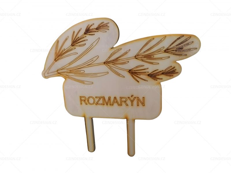 Zápich Rozmarýn 100 x 150 mm - ZA27